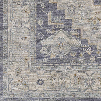 Sema Blue Medallion Rug - Clearance - Quahog Bay Bedding
