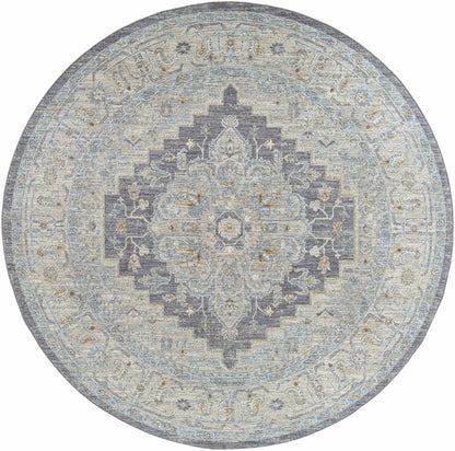 Sema Blue Medallion Rug - Clearance - Quahog Bay Bedding