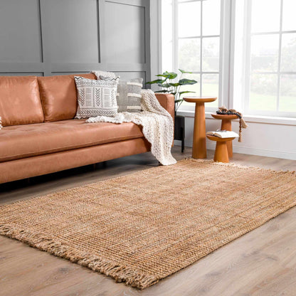 Senneterre Natural Jute Rug - Quahog Bay Bedding