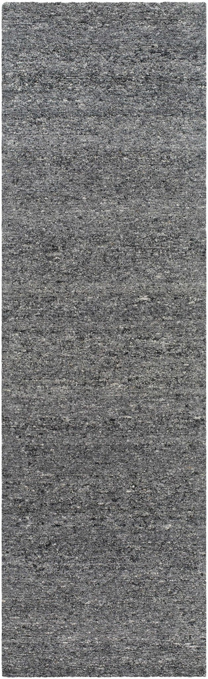 Sevan Charcoal Wool Area Rug - Quahog Bay Bedding