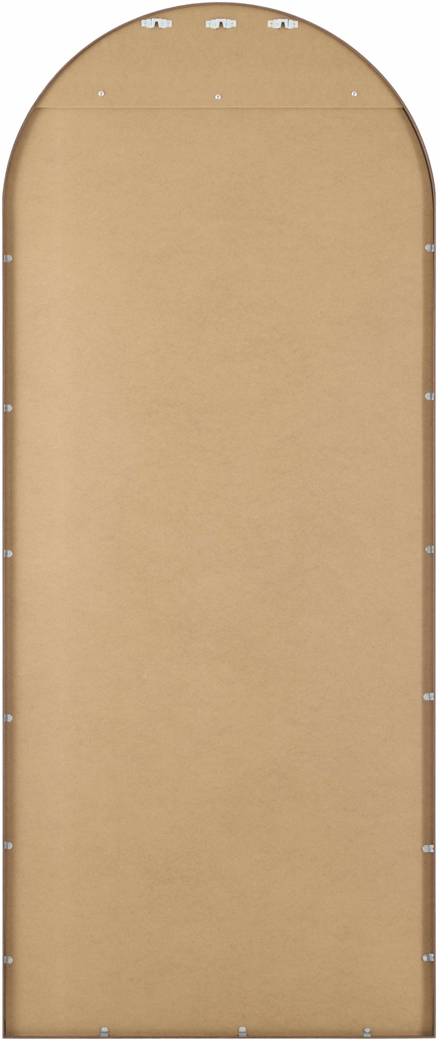 Sexbierum Dark Brown Mirror - Quahog Bay Bedding