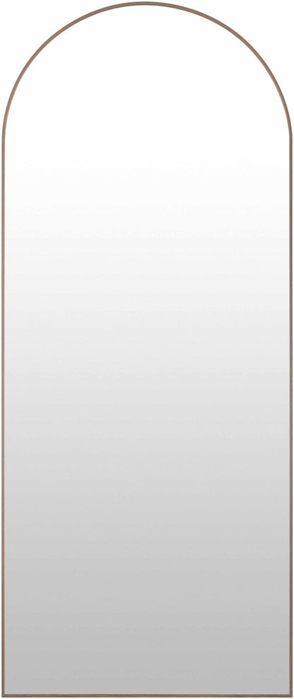 Sexbierum Dark Brown Mirror - Quahog Bay Bedding