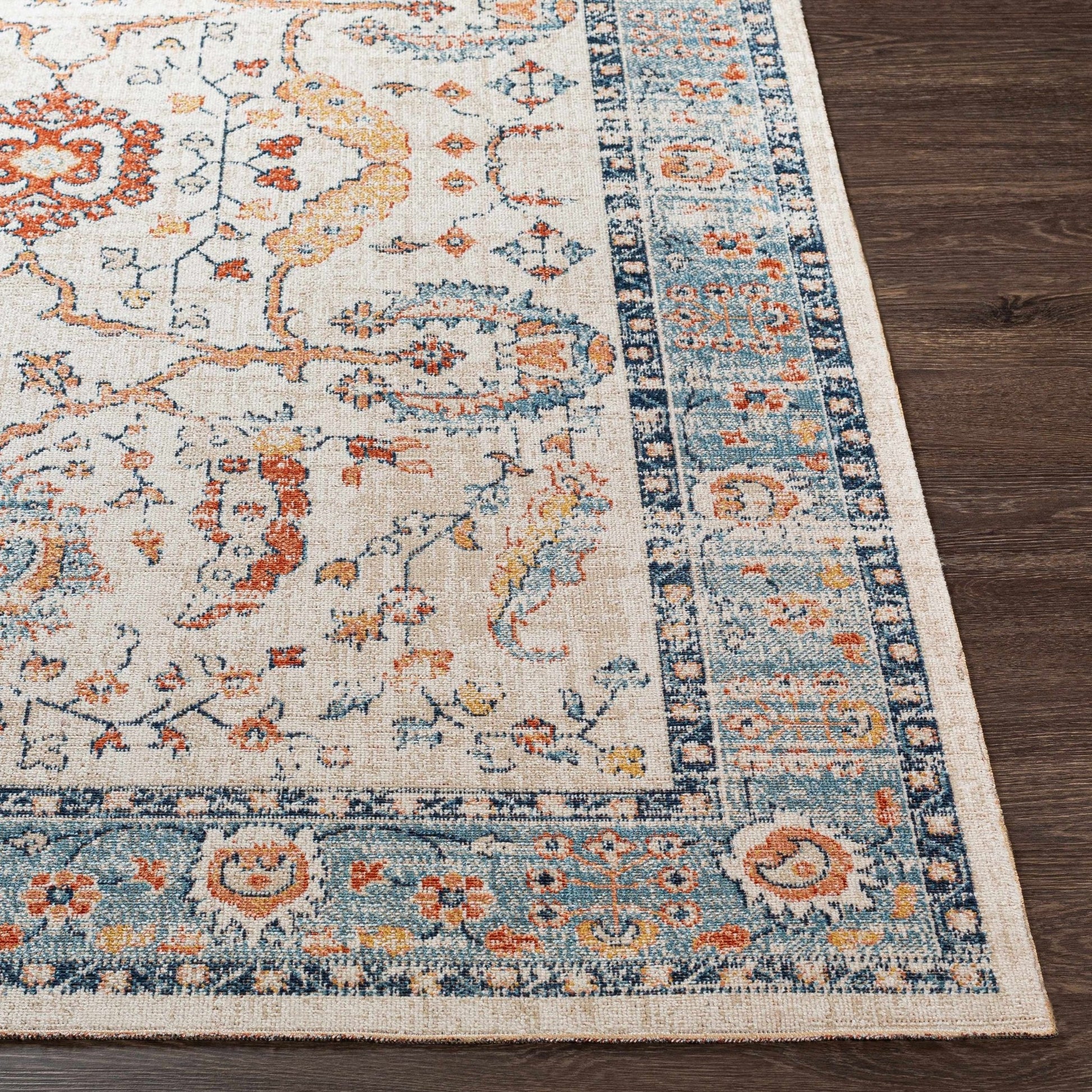 Shafter Traditional Outdoor Area Rug - Quahog Bay Bedding
