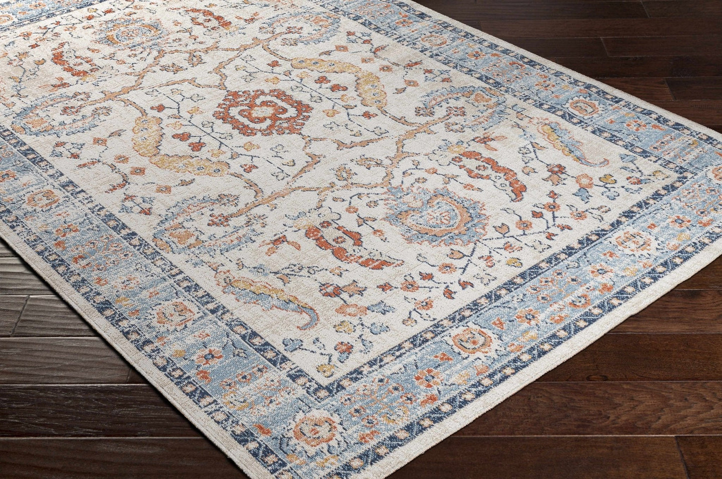 Shafter Traditional Outdoor Area Rug - Quahog Bay Bedding