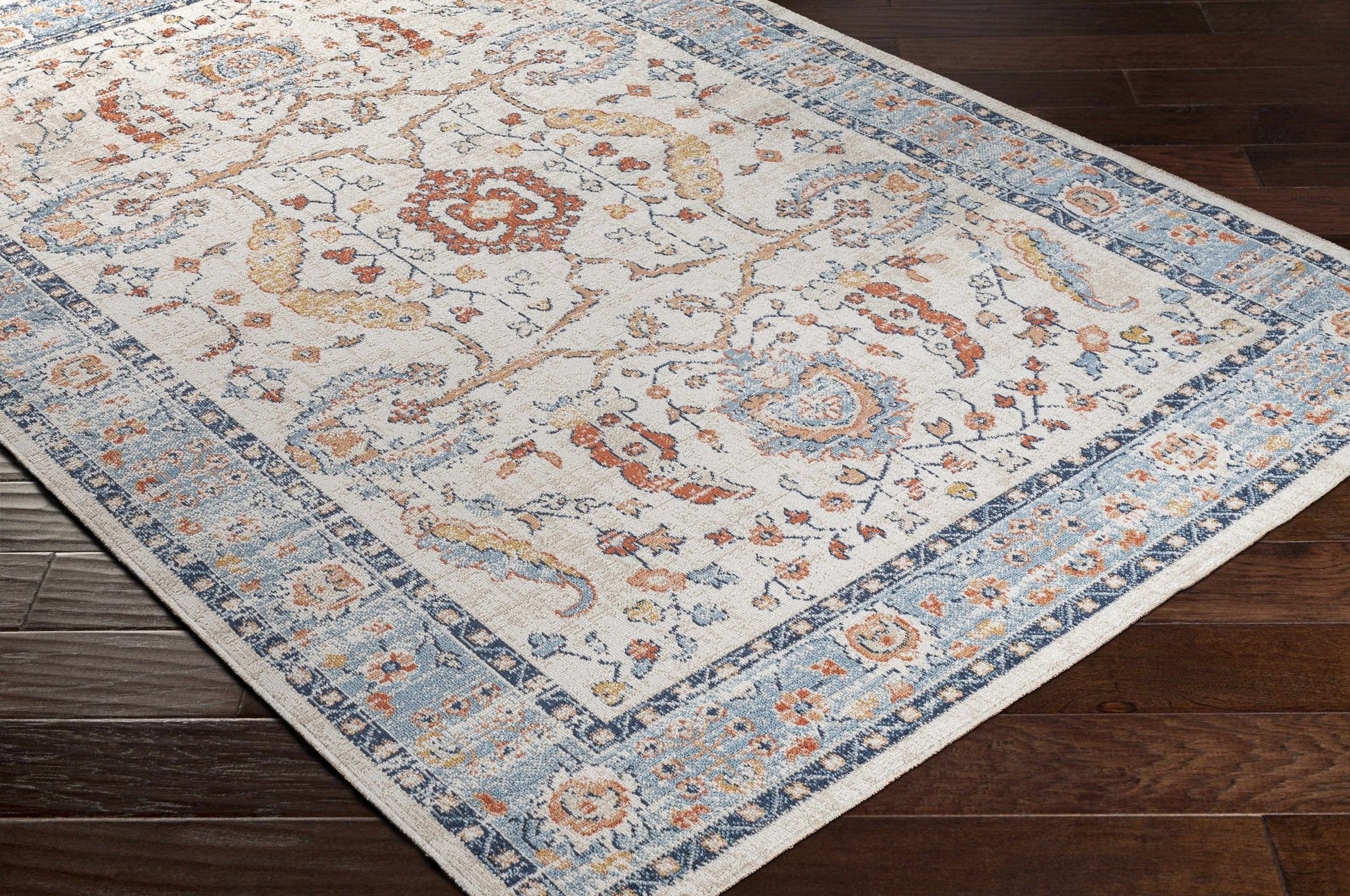 Shafter Traditional Outdoor Area Rug - Quahog Bay Bedding