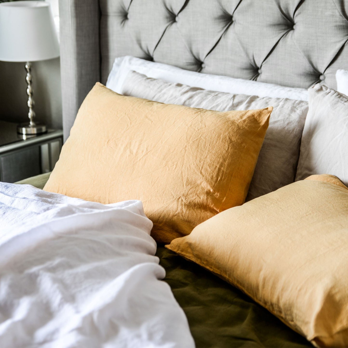 Luxurious Linen Shams - European Linen