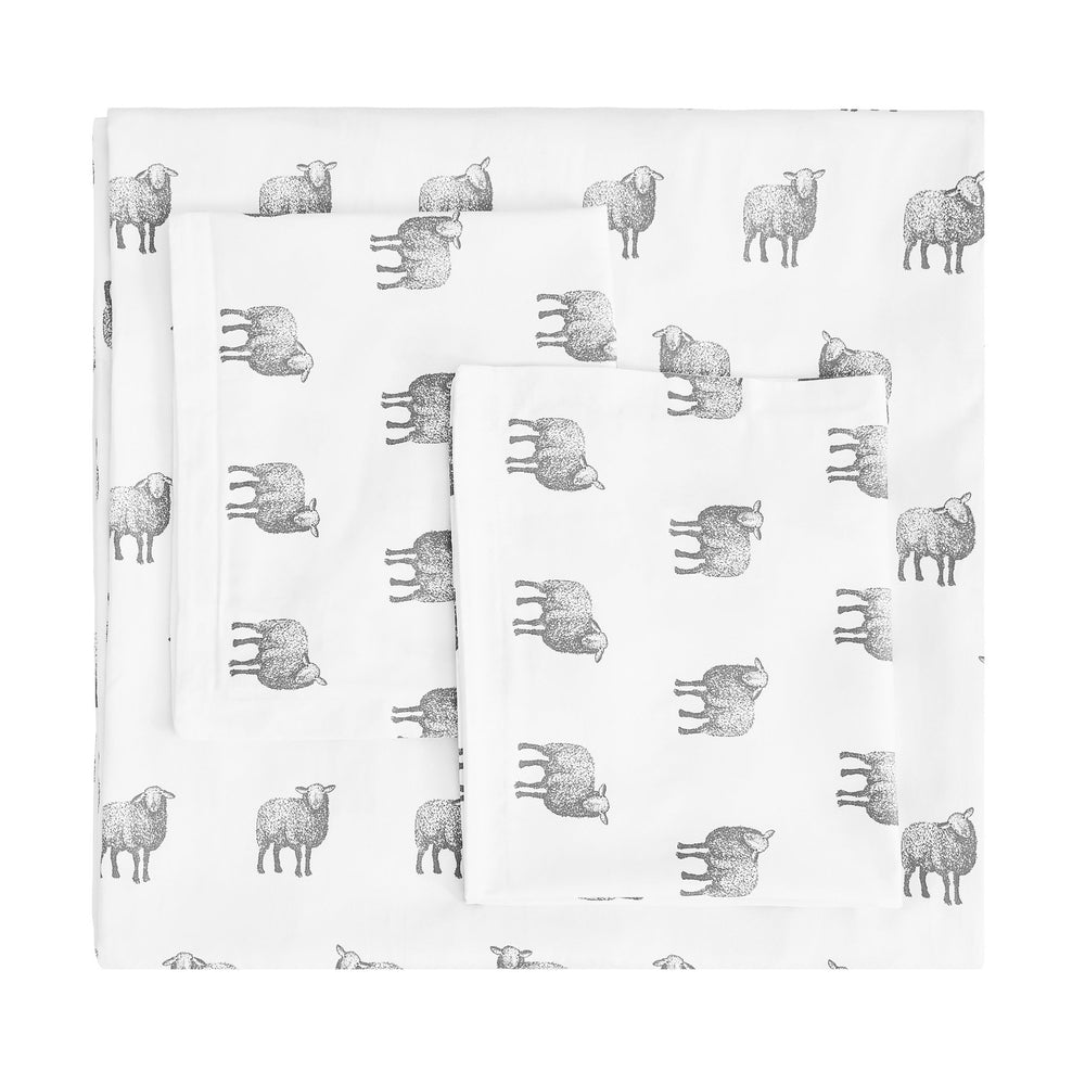 Sheep Printed Duvet Set - Quahog Bay Bedding
