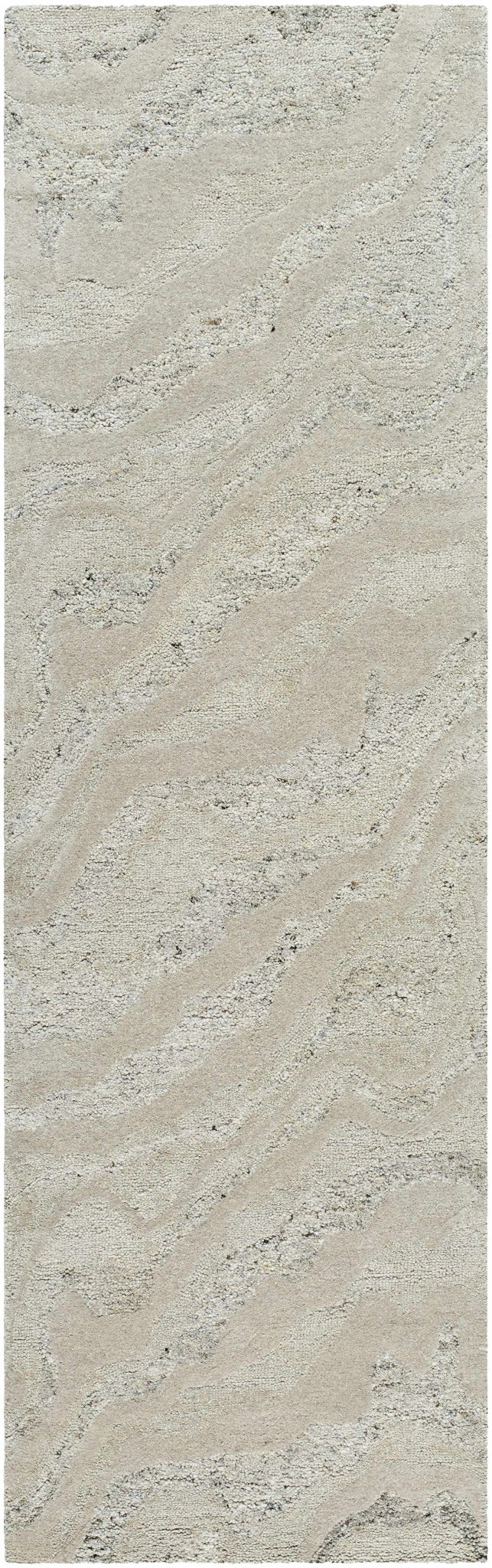 Siani Cream Wool Area Rug - Quahog Bay Bedding
