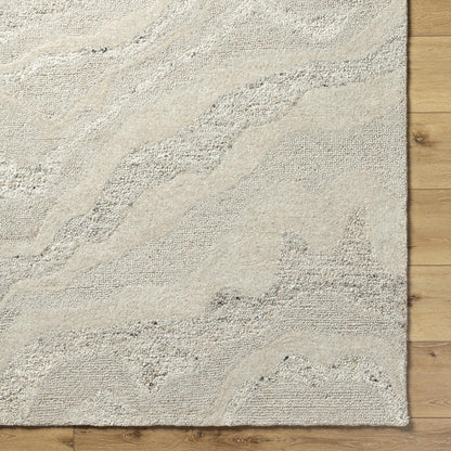 Siani Cream Wool Area Rug - Quahog Bay Bedding