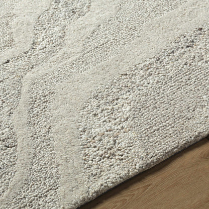 Siani Cream Wool Area Rug - Quahog Bay Bedding