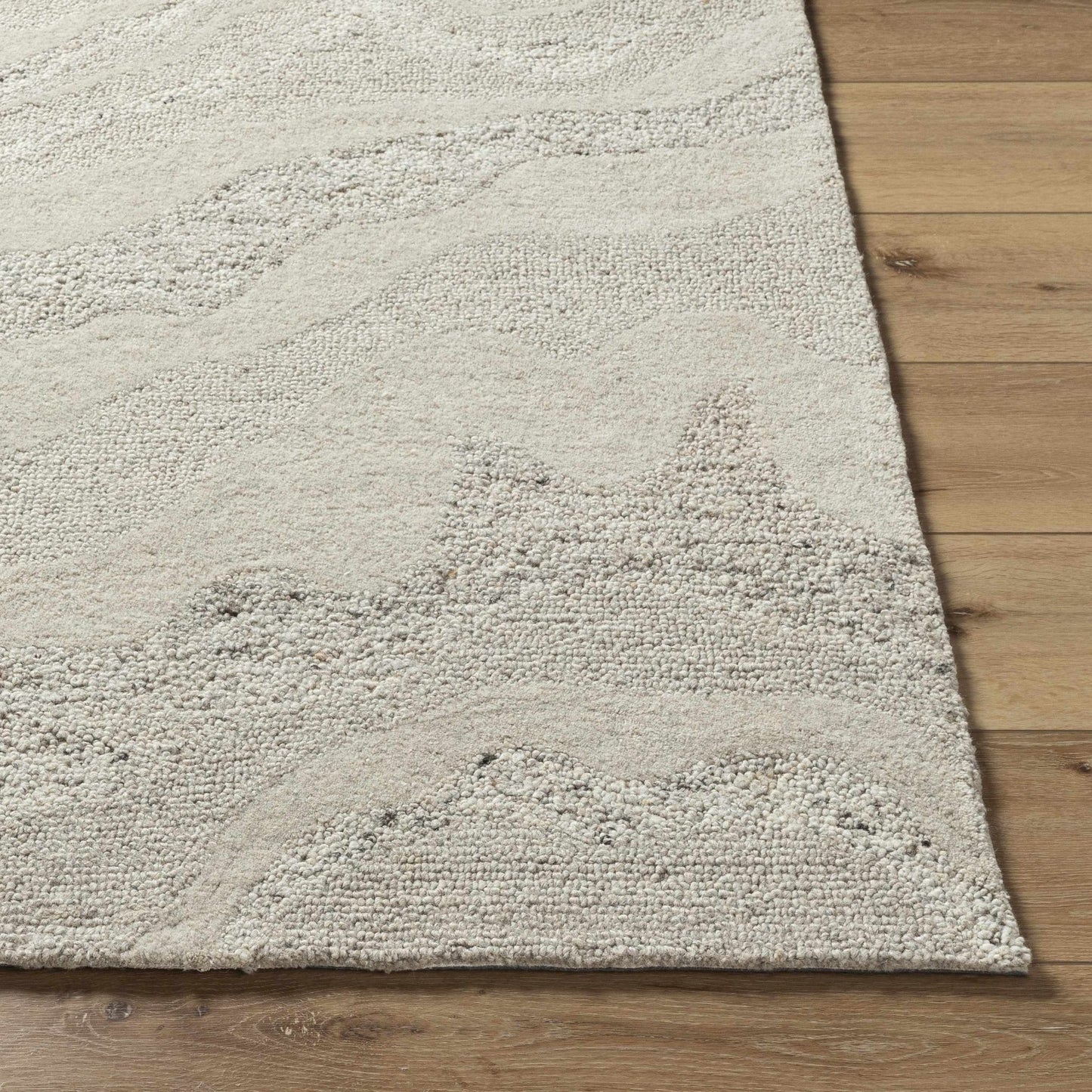 Siani Cream Wool Area Rug - Quahog Bay Bedding