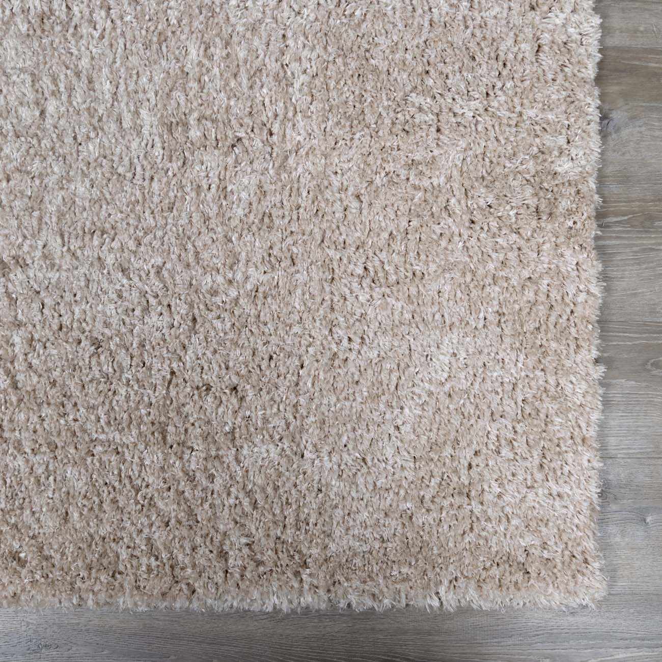 Siari Solid Oatmeal Shag Rug - Quahog Bay Bedding
