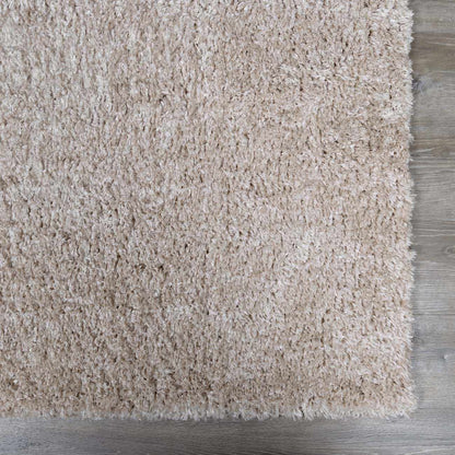 Siari Solid Oatmeal Shag Rug - Quahog Bay Bedding