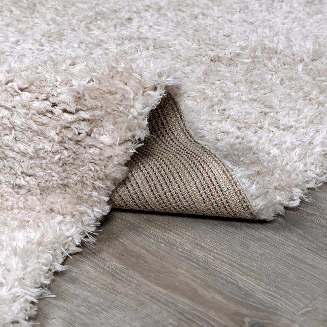 Siari Solid Oatmeal Shag Rug - Quahog Bay Bedding
