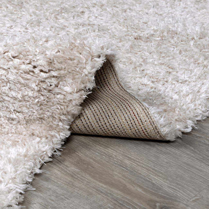 Siari Solid Oatmeal Shag Rug - Quahog Bay Bedding