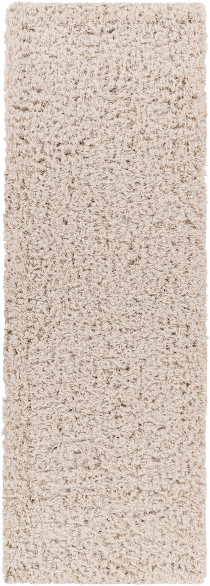 Siari Solid Oatmeal Shag Rug - Quahog Bay Bedding