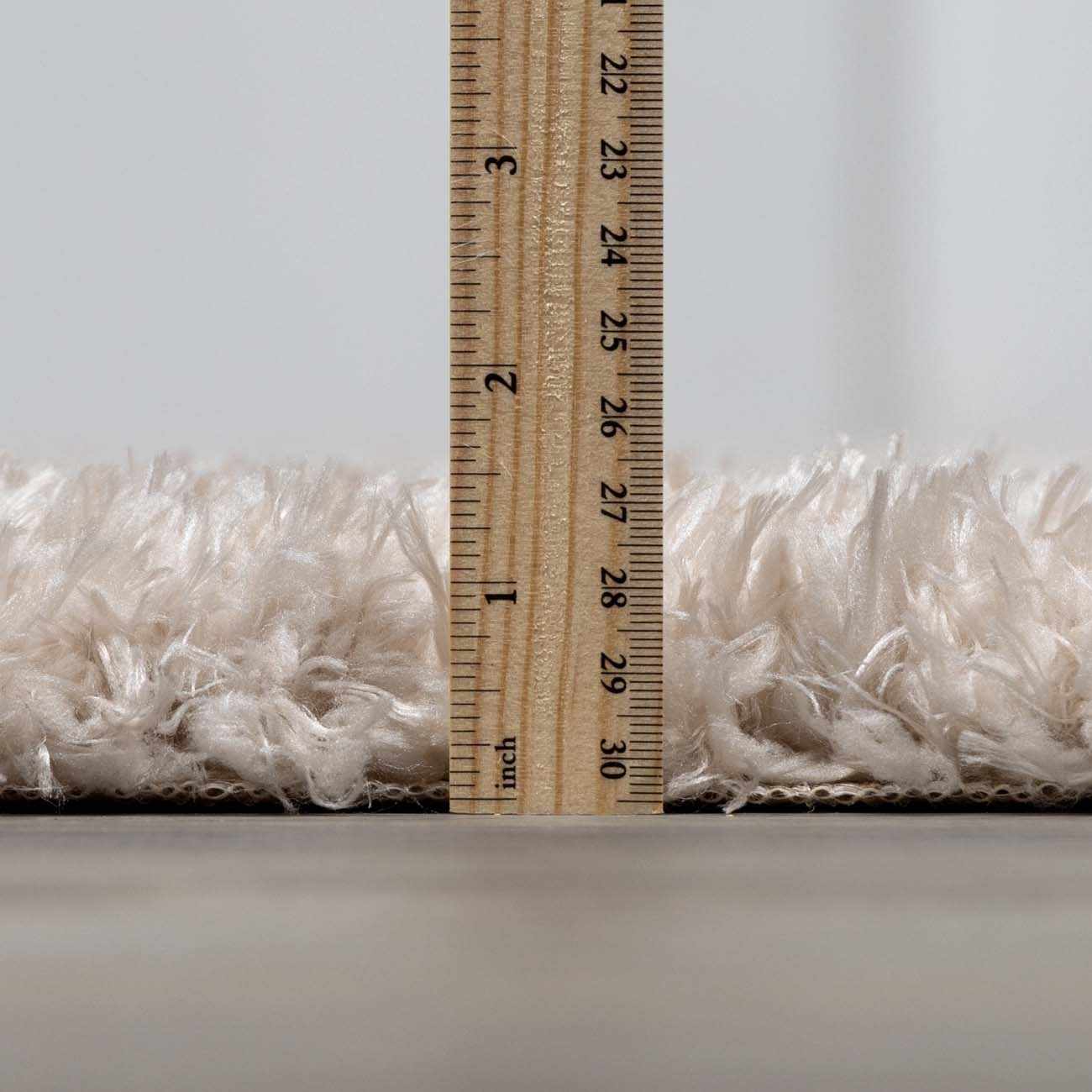 Siari Solid Oatmeal Shag Rug - Quahog Bay Bedding