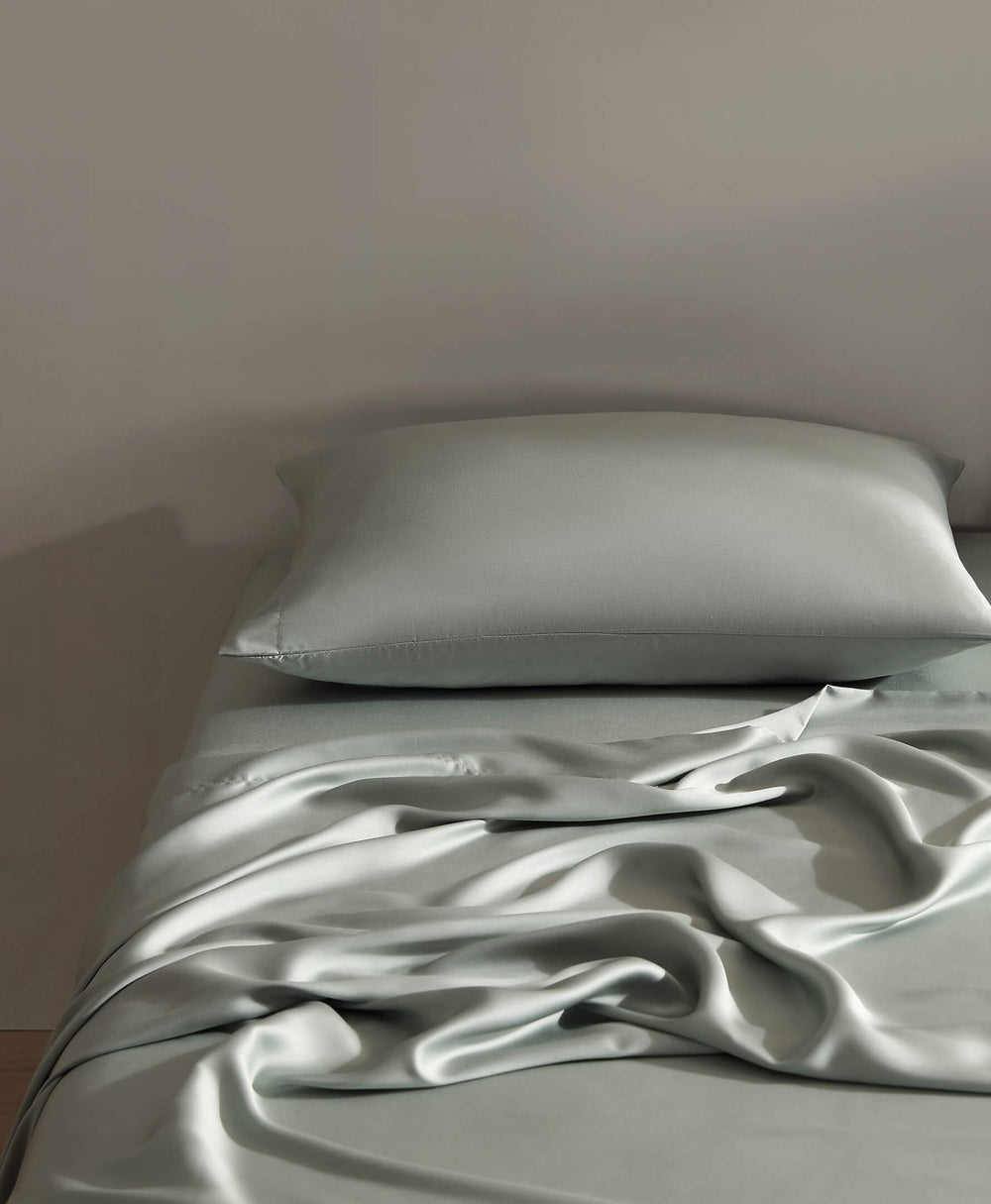 Silky Lyocell Fitted Sheet - Quahog Bay Bedding