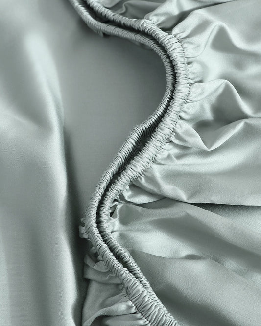 Silky Lyocell Fitted Sheet - Quahog Bay Bedding