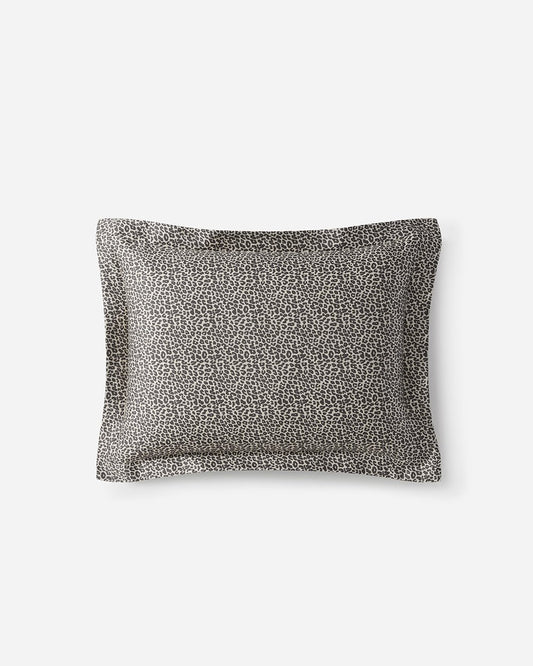 Silky Lyocell Leopard Print Sham Set - Quahog Bay Bedding