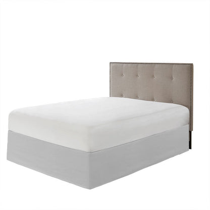 Simple Fit Wrap Around Adjustable Bedskirt - Grey - Quahog Bay Bedding