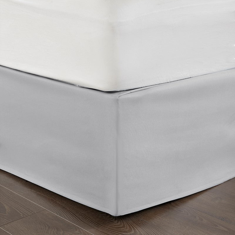 Simple Fit Wrap Around Adjustable Bedskirt - Grey - Quahog Bay Bedding