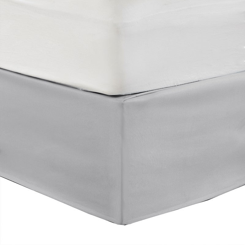 Simple Fit Wrap Around Adjustable Bedskirt - Grey - Quahog Bay Bedding