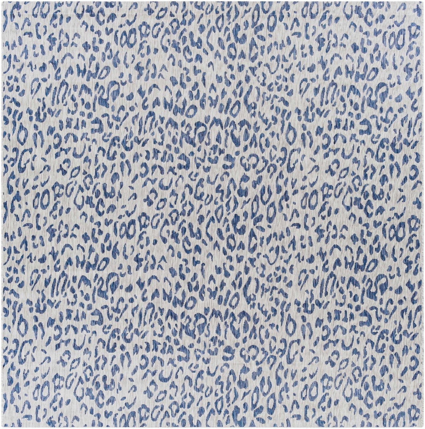 Skipsea Blue Leopard Performance Rug - Quahog Bay Bedding