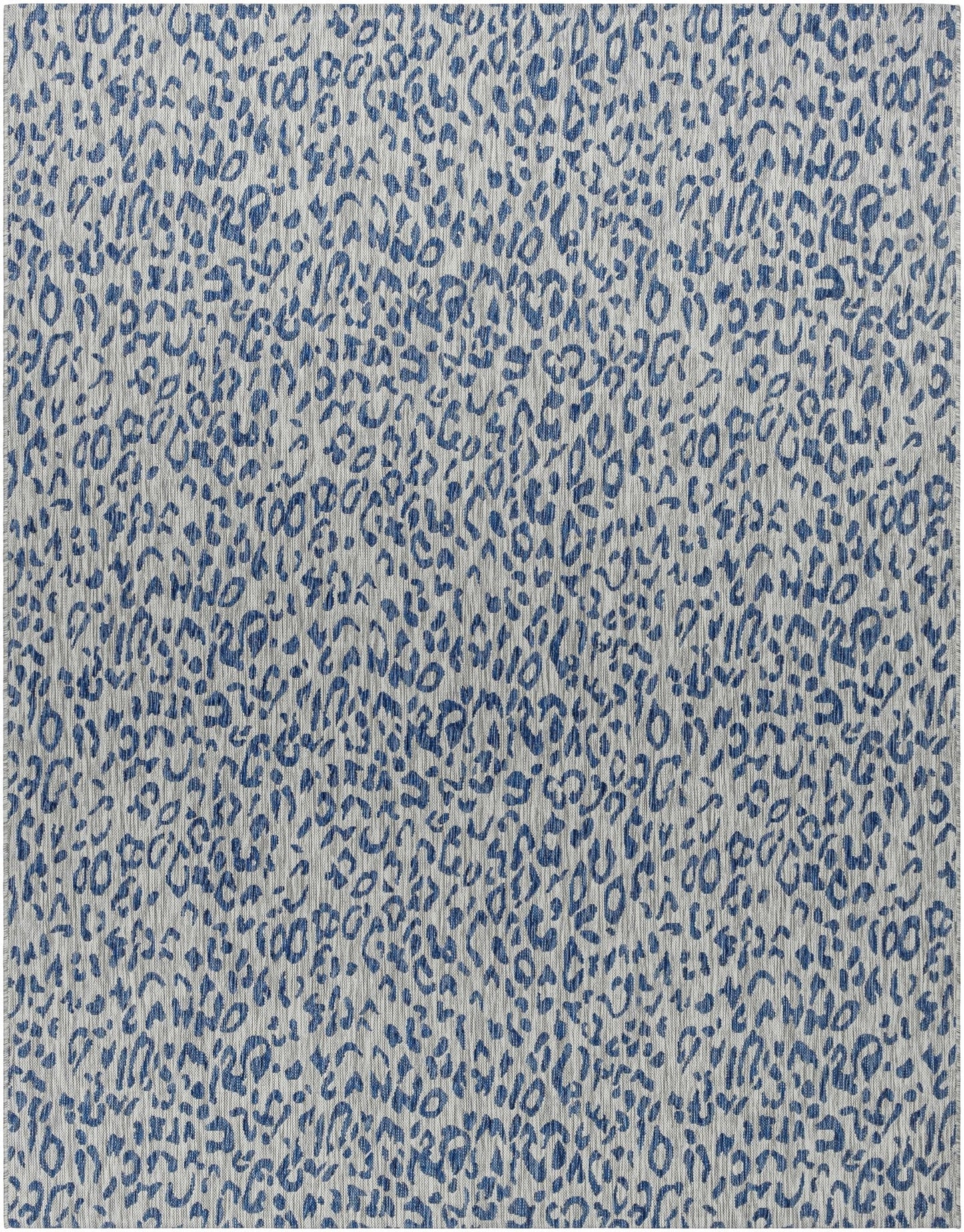 Skipsea Blue Leopard Performance Rug - Quahog Bay Bedding