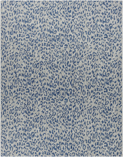 Skipsea Blue Leopard Performance Rug - Quahog Bay Bedding