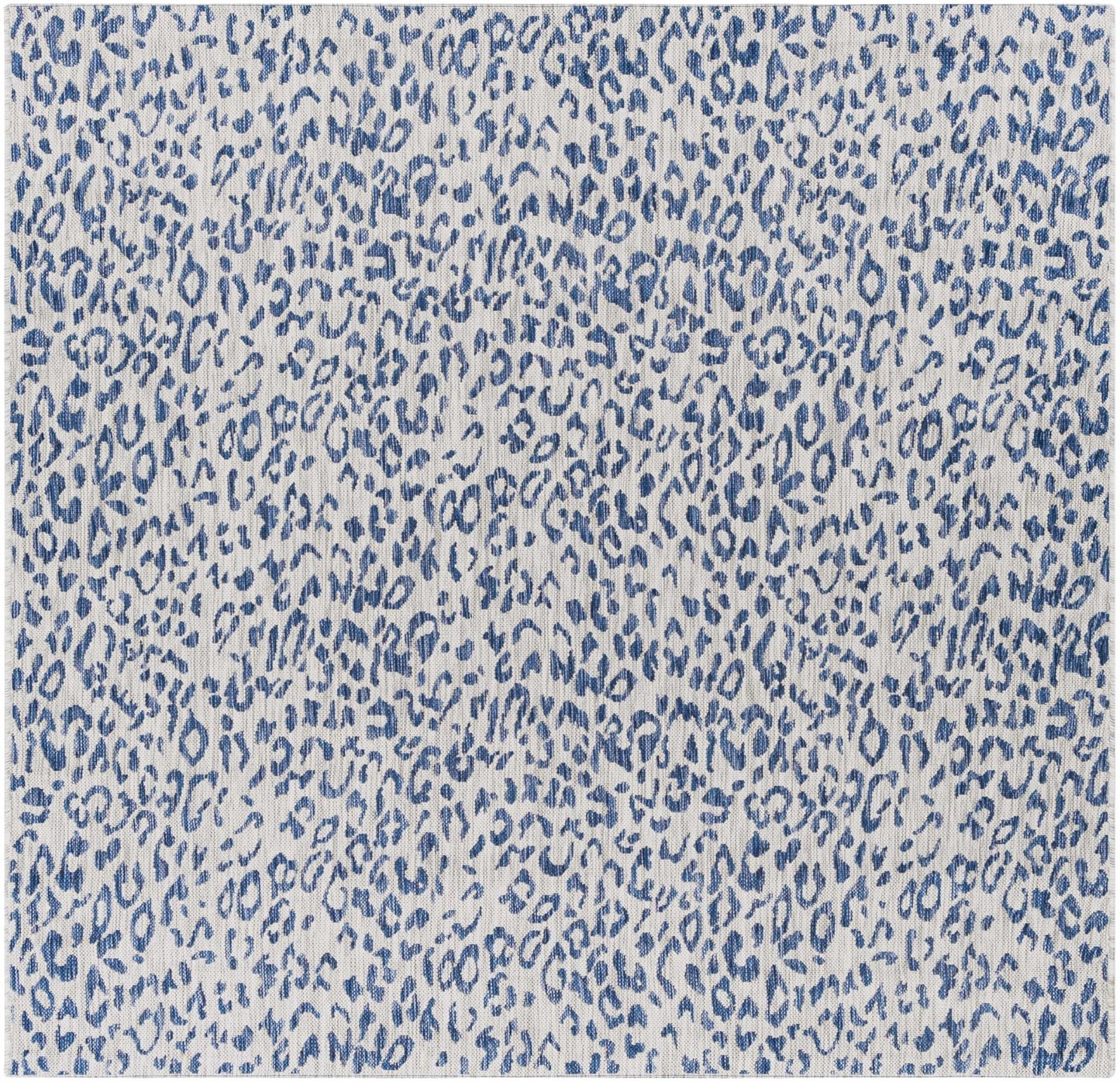 Skipsea Blue Leopard Performance Rug - Quahog Bay Bedding