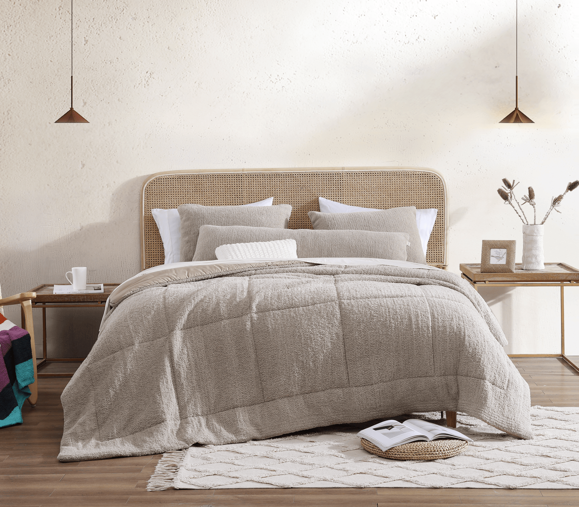 Snug Quilted Comforter - Sustainable Bedding - Quahog Bay Bedding