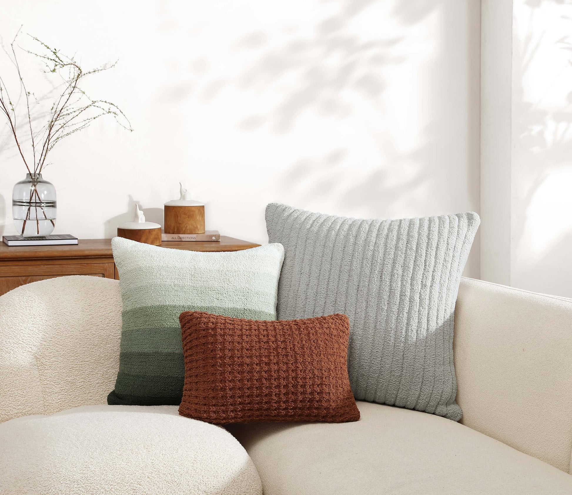 Snug Striped Euro Pillow - Quahog Bay Bedding