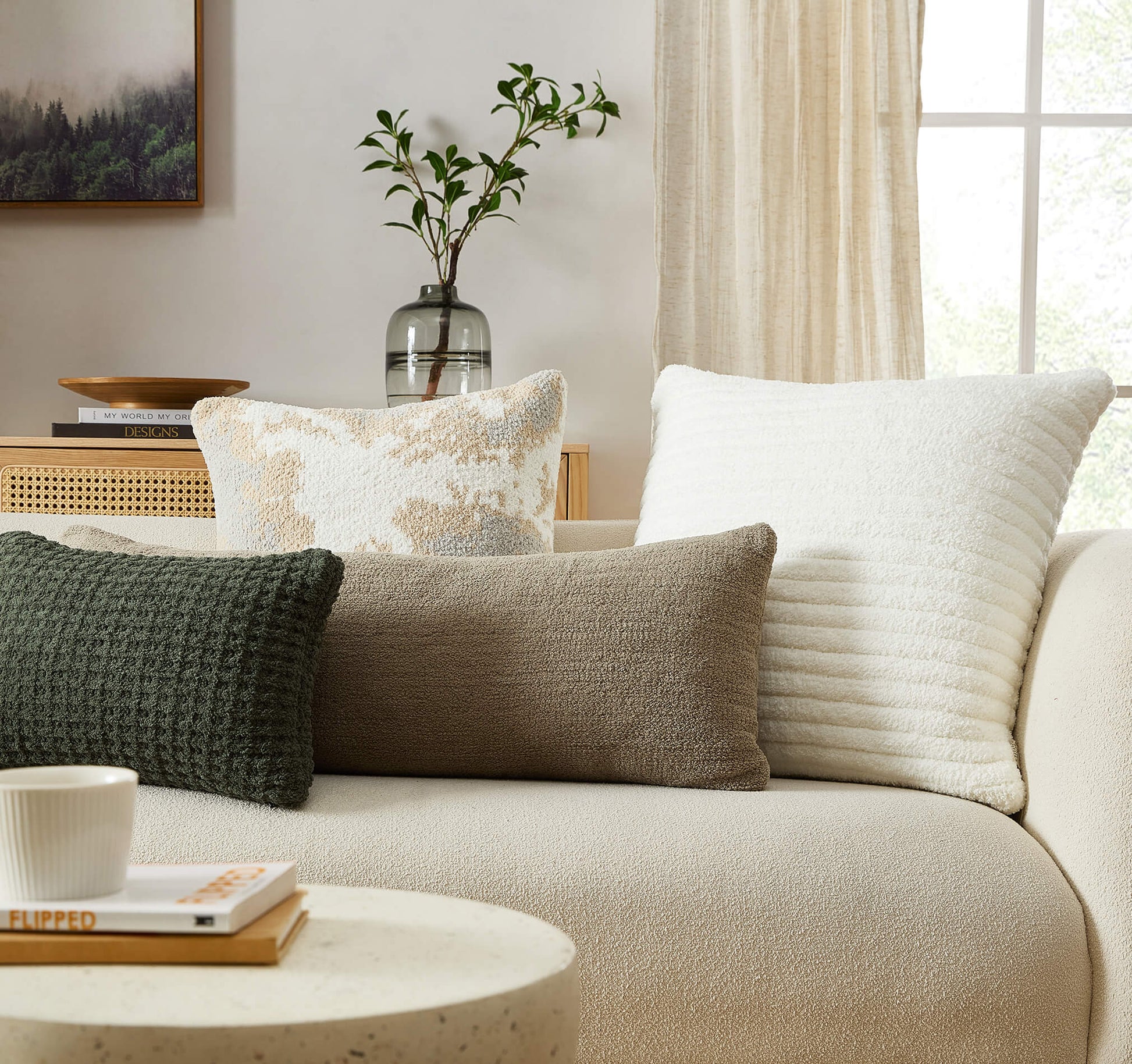 Snug Striped Euro Pillow - Quahog Bay Bedding