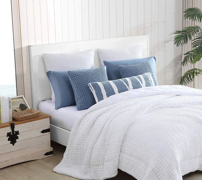 Snug Waffle Comforter - Quahog Bay Bedding