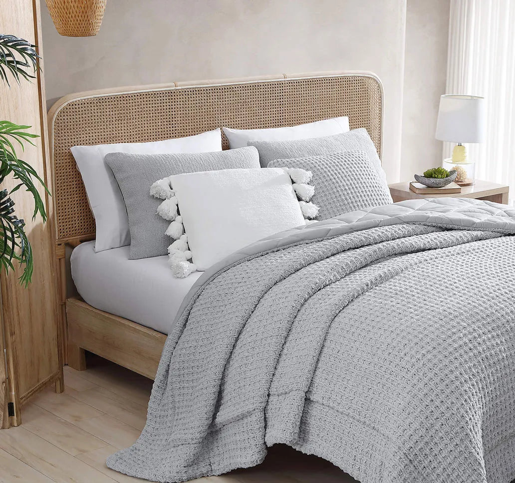 Snug Waffle Comforter - Quahog Bay Bedding