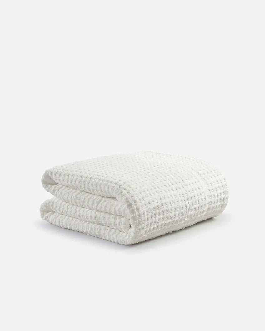 Snug Waffle Comforter - Quahog Bay Bedding