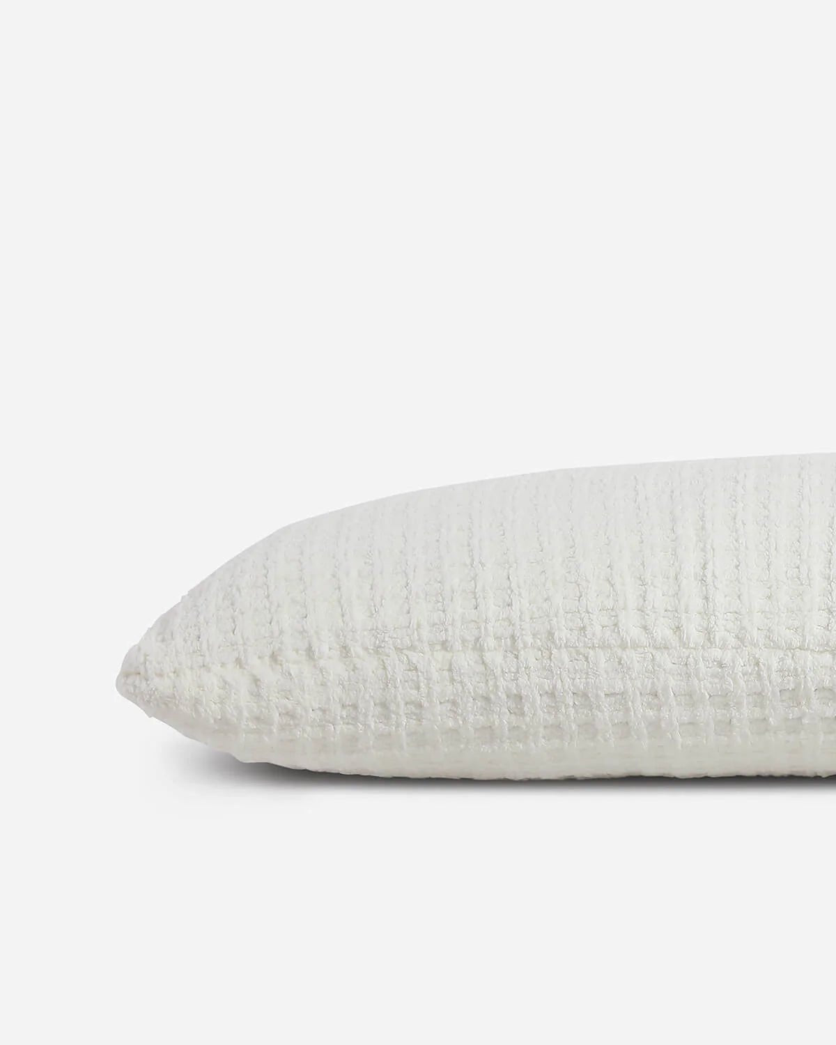 Snug Waffle Lumbar Pillow - Quahog Bay Bedding