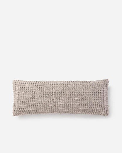 Snug Waffle Lumbar Pillow - Quahog Bay Bedding