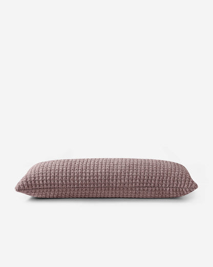 Snug Waffle Lumbar Pillow - Quahog Bay Bedding