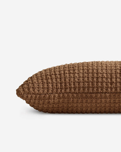 Snug Waffle Lumbar Pillow - Quahog Bay Bedding