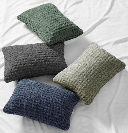 Snug Waffle Mini Pillow - Quahog Bay Bedding