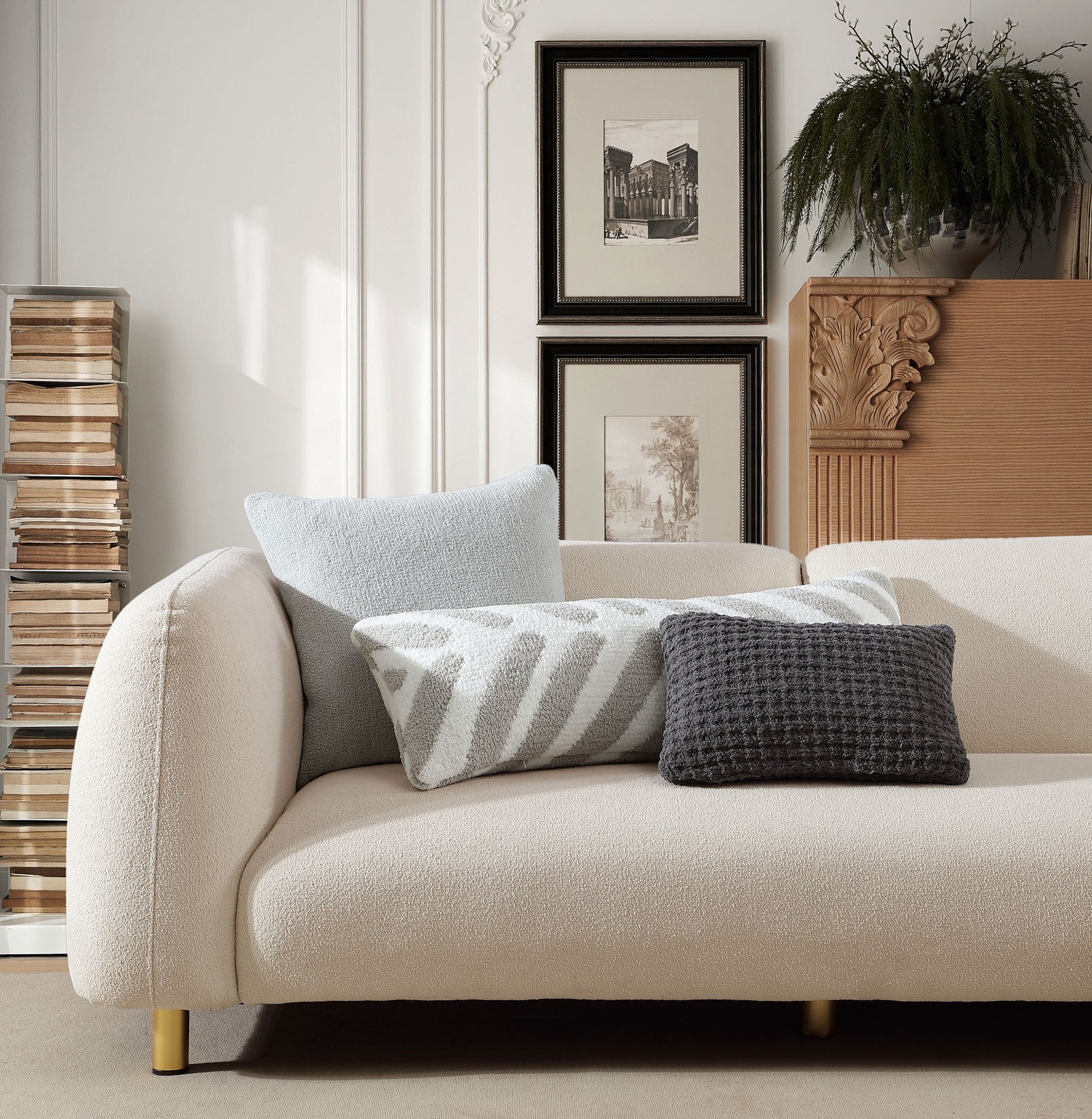 Snug Waffle Mini Pillow - Quahog Bay Bedding