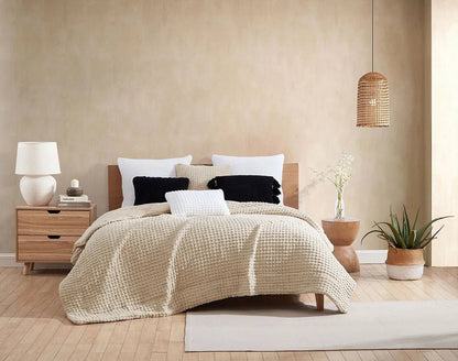 Snug Waffle Mini Pillow - Quahog Bay Bedding