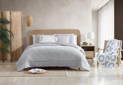 Snug Waffle Throw Pillow - Quahog Bay Bedding