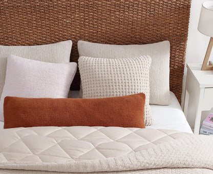 Snug Waffle Throw Pillow - Quahog Bay Bedding