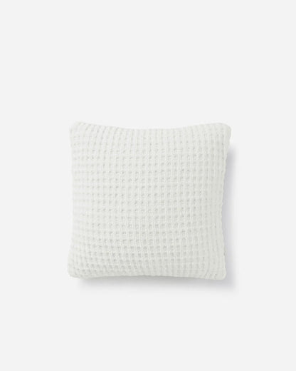 Snug Waffle Throw Pillow - Quahog Bay Bedding