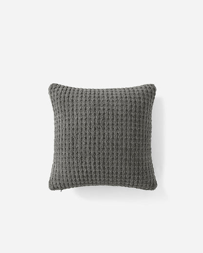 Snug Waffle Throw Pillow - Quahog Bay Bedding