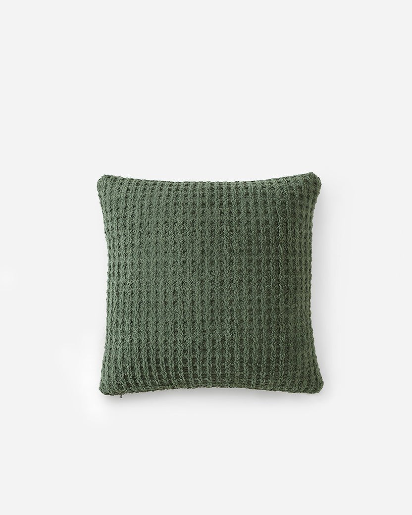 Snug Waffle Throw Pillow - Quahog Bay Bedding