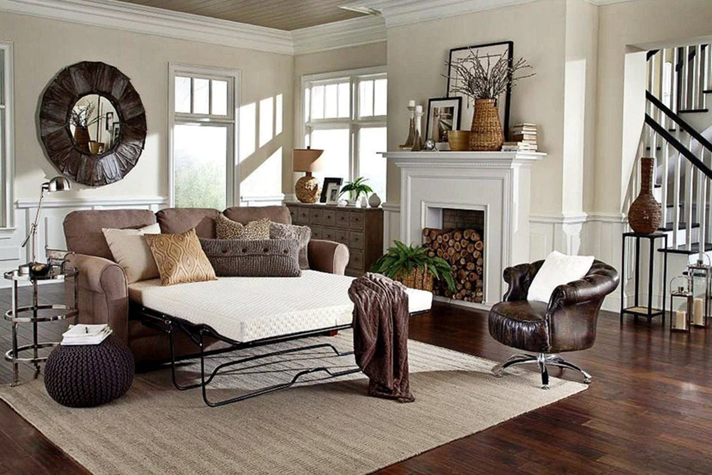 Sofa Bed Mattress - Memory Foam - Quahog Bay Bedding